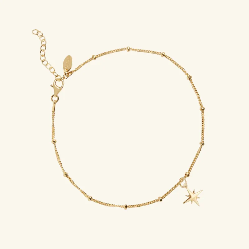 Star Anklet Gold sold by Muru