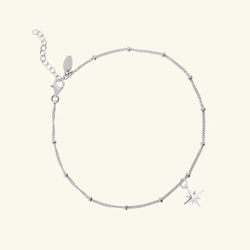 Star Anklet Silver sold by Muru