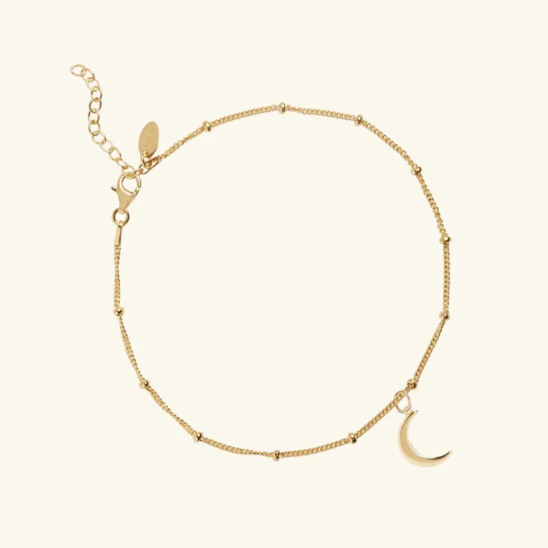 Moon Anklet Gold sold by Muru