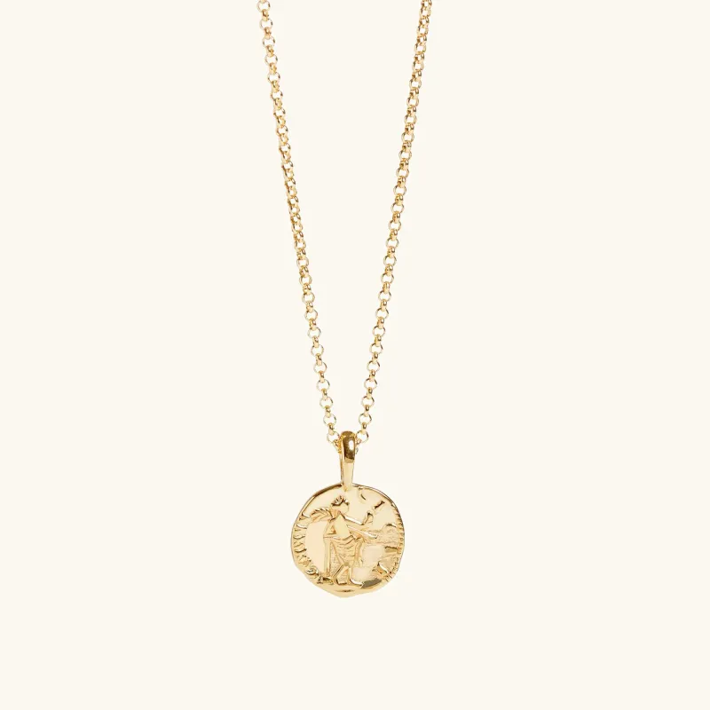 Venus Coin Necklace Gold sold by Muru