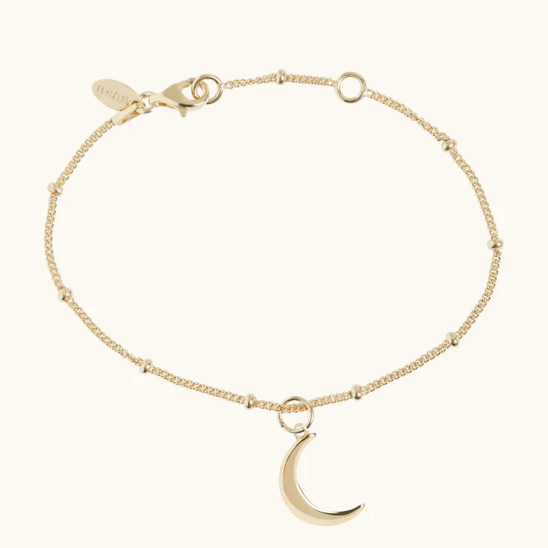 Moon Bracelet Gold sold by Muru
