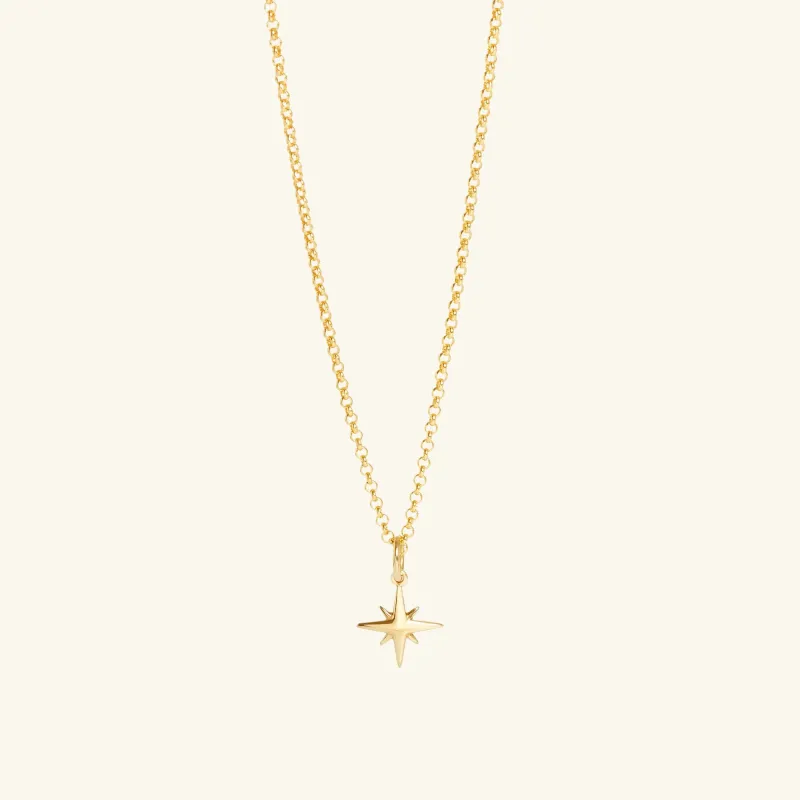 Tiny Star Necklace Gold sold by Muru