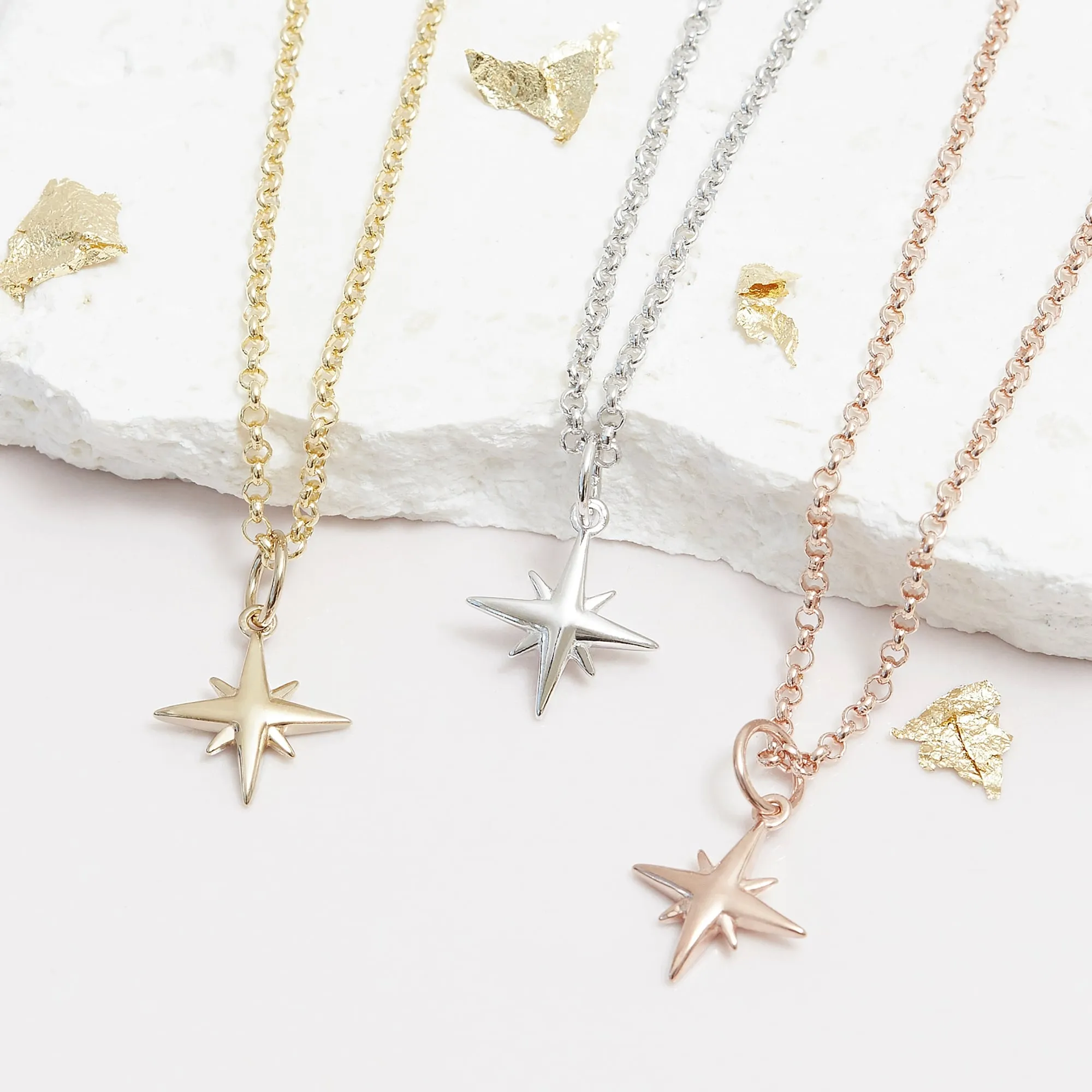 Tiny Star Necklace Gold sold by Muru product image thumbnail 3