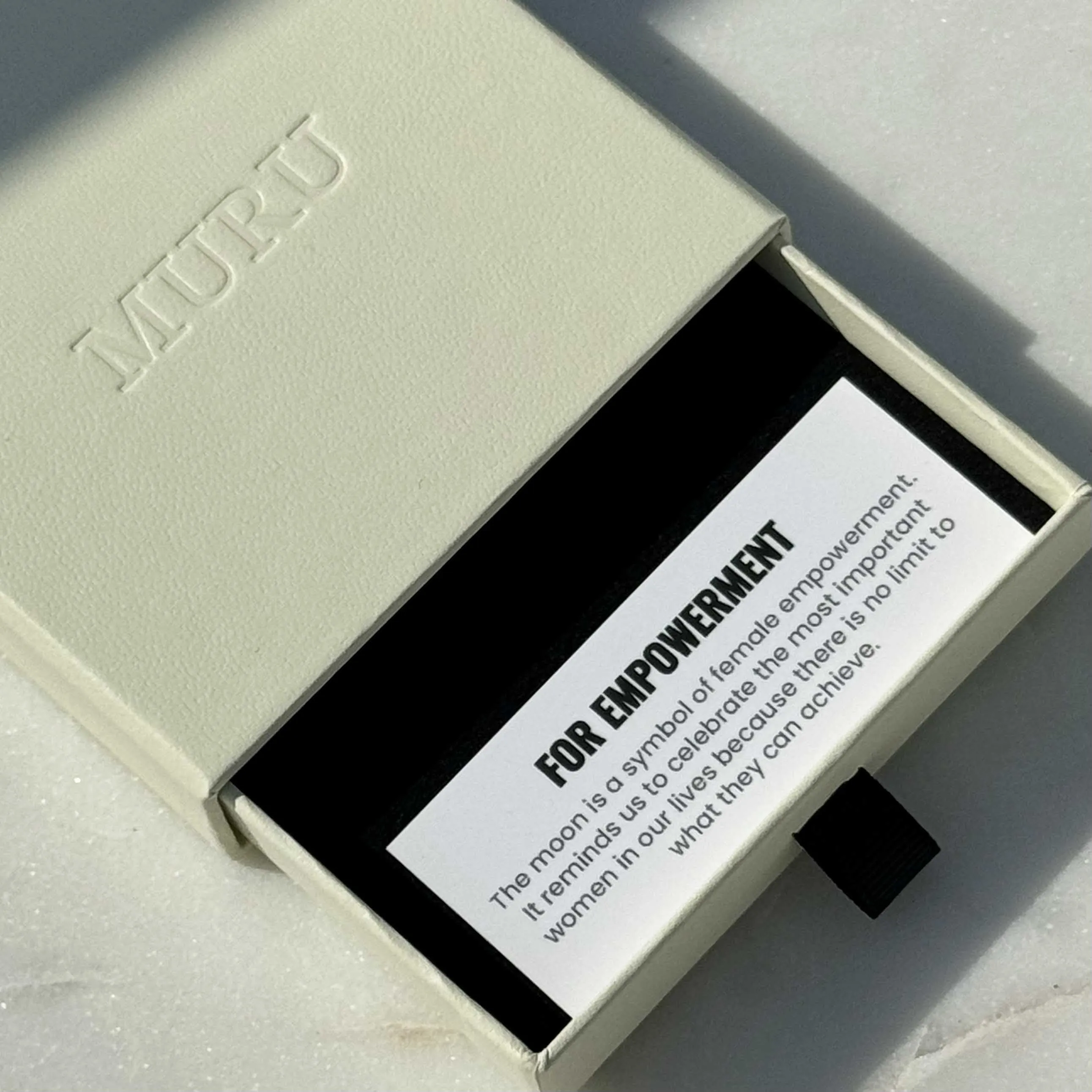 Mini Crescent Moon Necklace Gold sold by Muru product image thumbnail 5