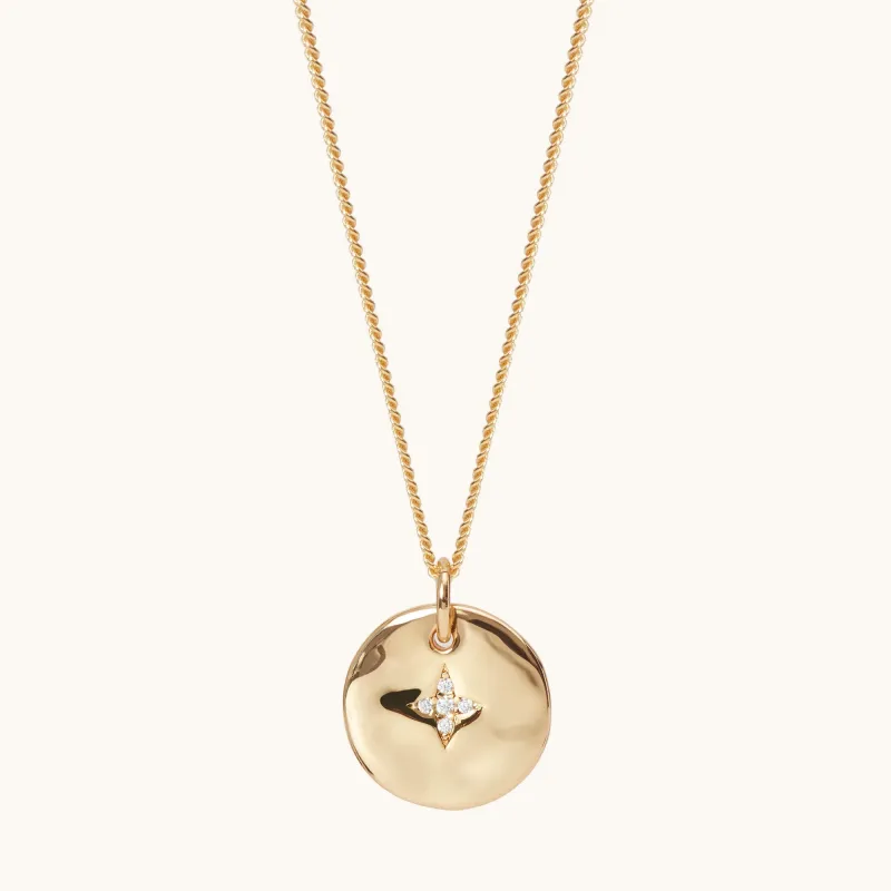 Shine Bright Necklace Gold made by Muru