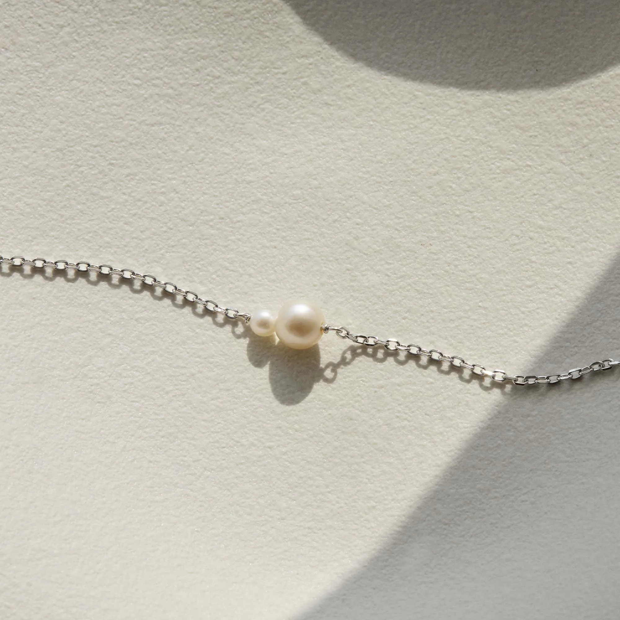 Connected Pearl Bracelet Silver sold by Muru product image thumbnail 5