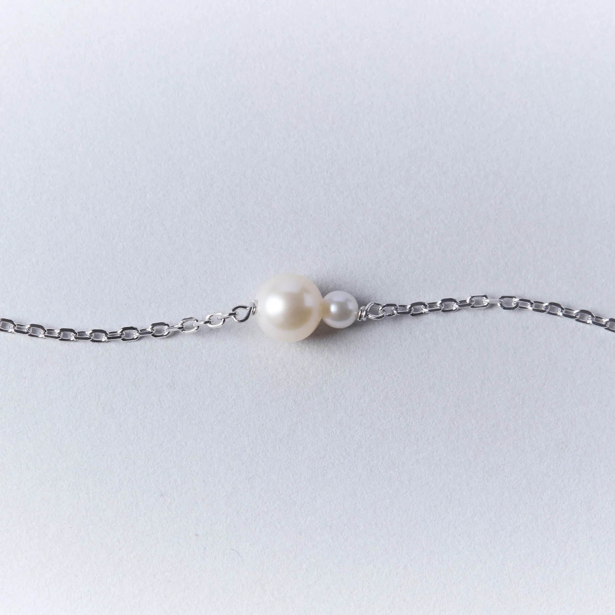 Connected Pearl Bracelet Silver sold by Muru product image thumbnail 3