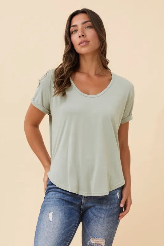 SHORT SLEEVES TOP sold by Rockmans
