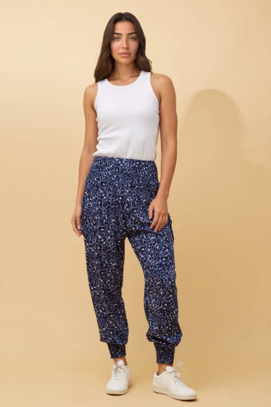 ANIMAL PRINT BOHO HAREM PANTS sold by Rockmans