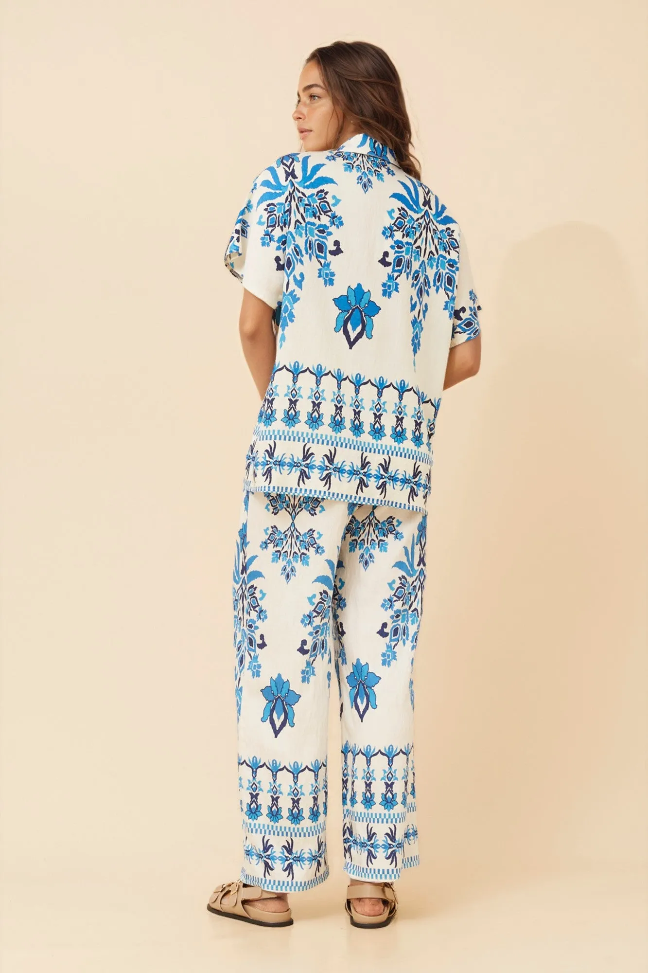 NEVELLE BORDER PRINT TWO-PIECE SET sold by Rockmans product image thumbnail 5