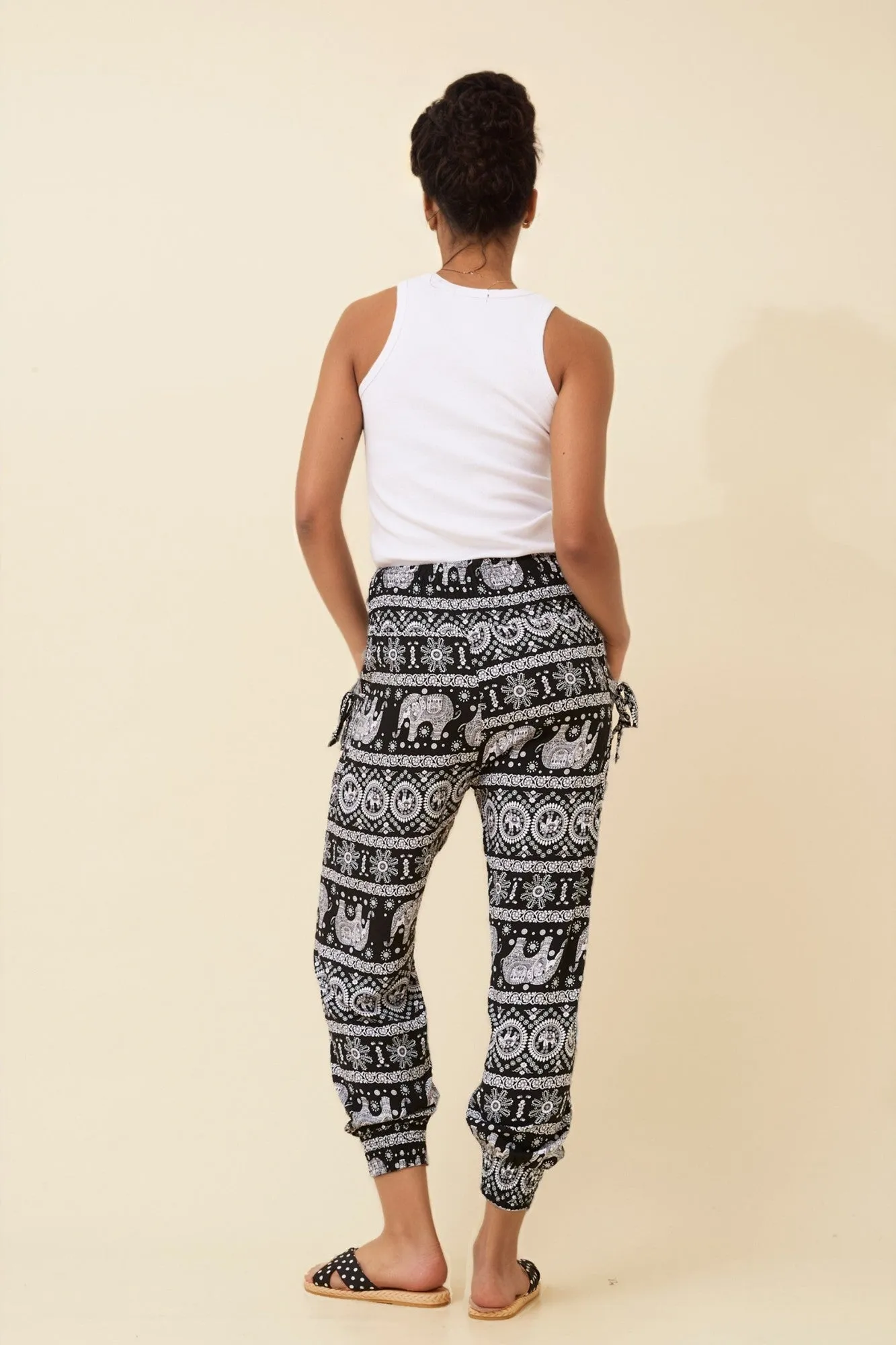 ANIMAL PRINT BOHO HAREM PANTS sold by Rockmans product image thumbnail 2