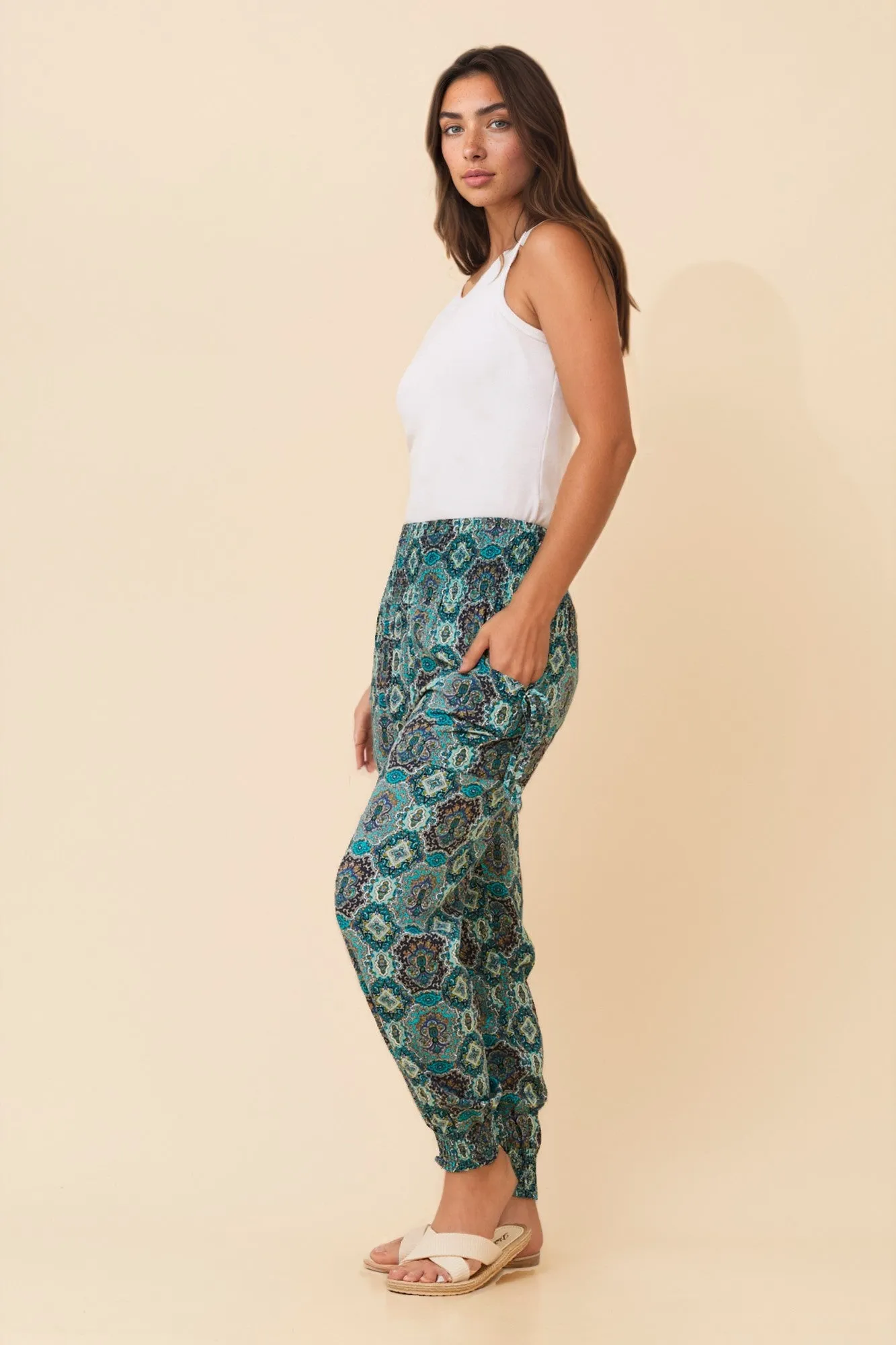 BOHO HAREM PANTS sold by Rockmans product image thumbnail 5
