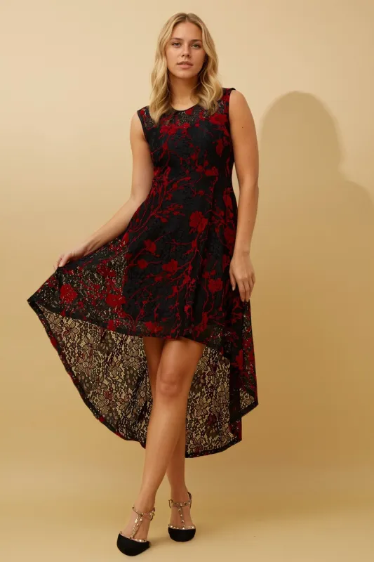 VEGAS LACE MIDI DRESS made by Rockmans