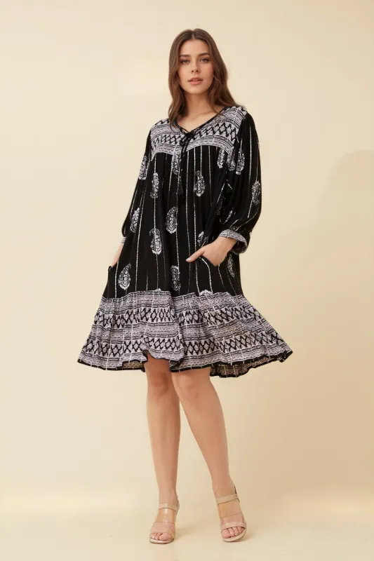 JOZIE BOHO SHORT DRESS sold by Rockmans