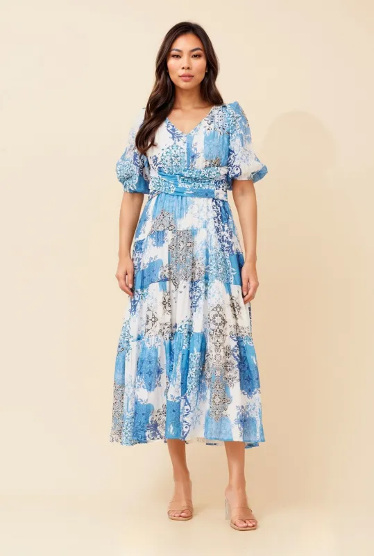 GIZETTE CROSSOVER MAXI DRESS sold by Rockmans