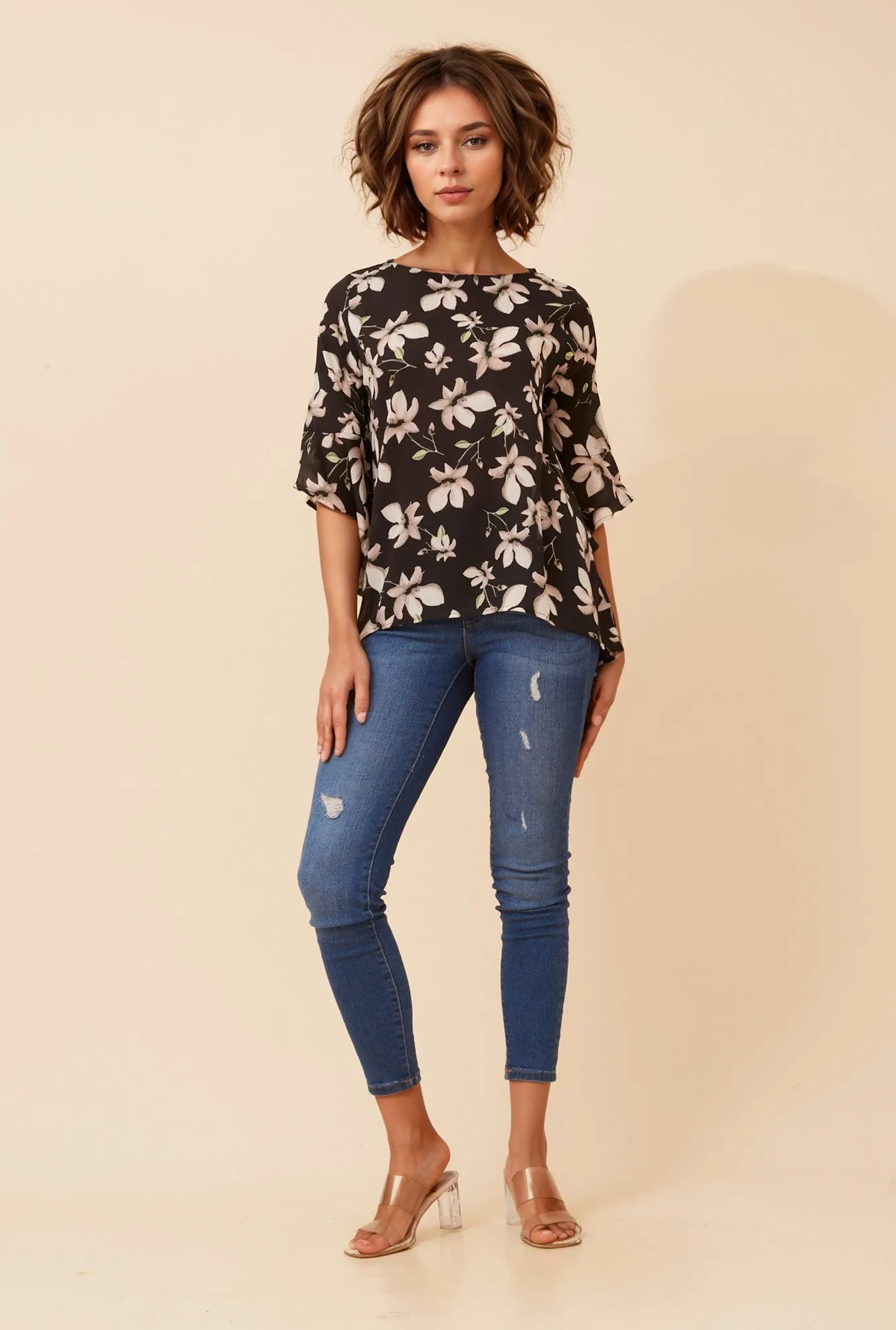 FOREVER FLORAL BLOUSE sold by Rockmans product image thumbnail 4