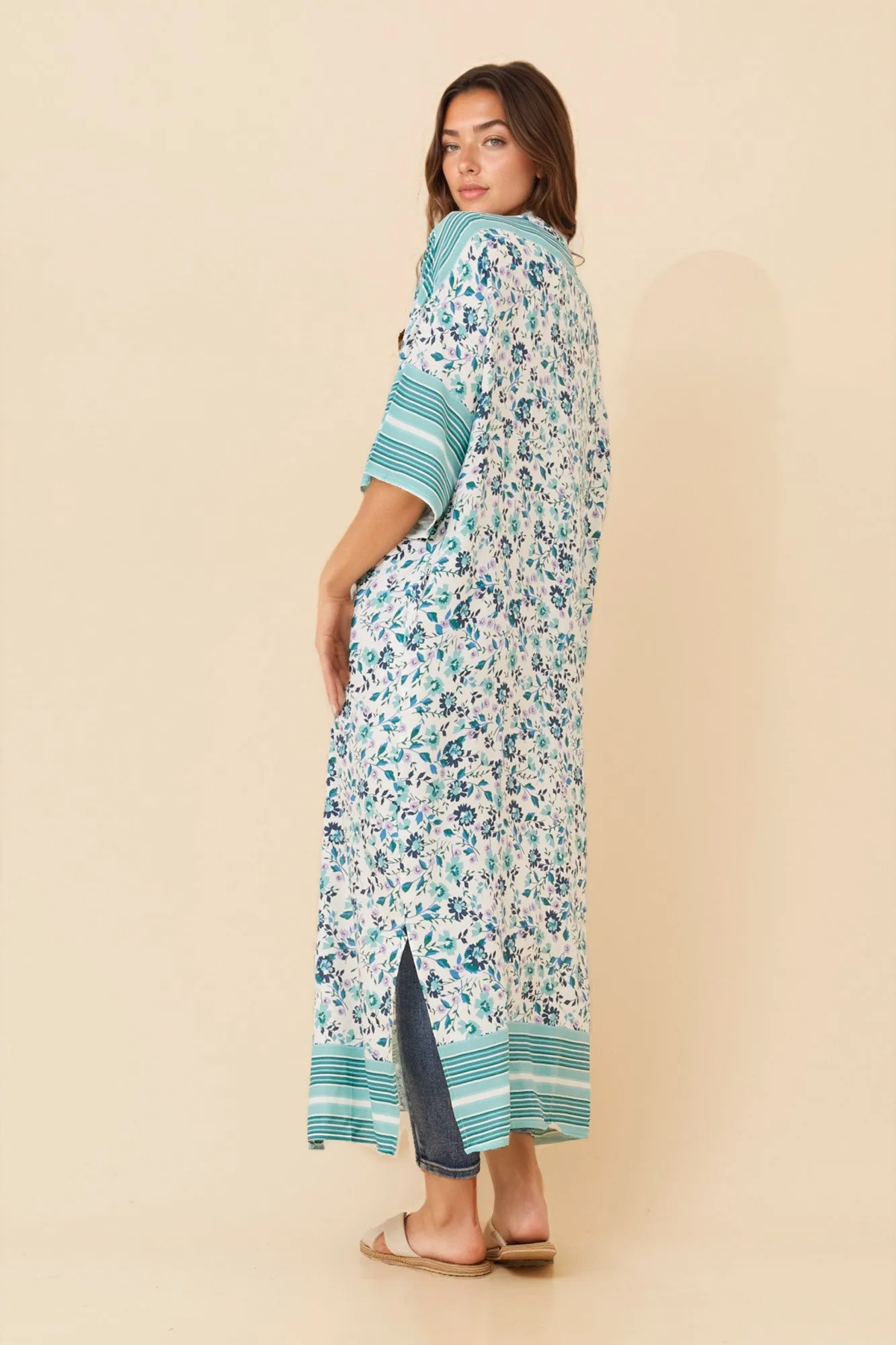 FLORAL PRINT CARDIGAN sold by Rockmans product image thumbnail 5