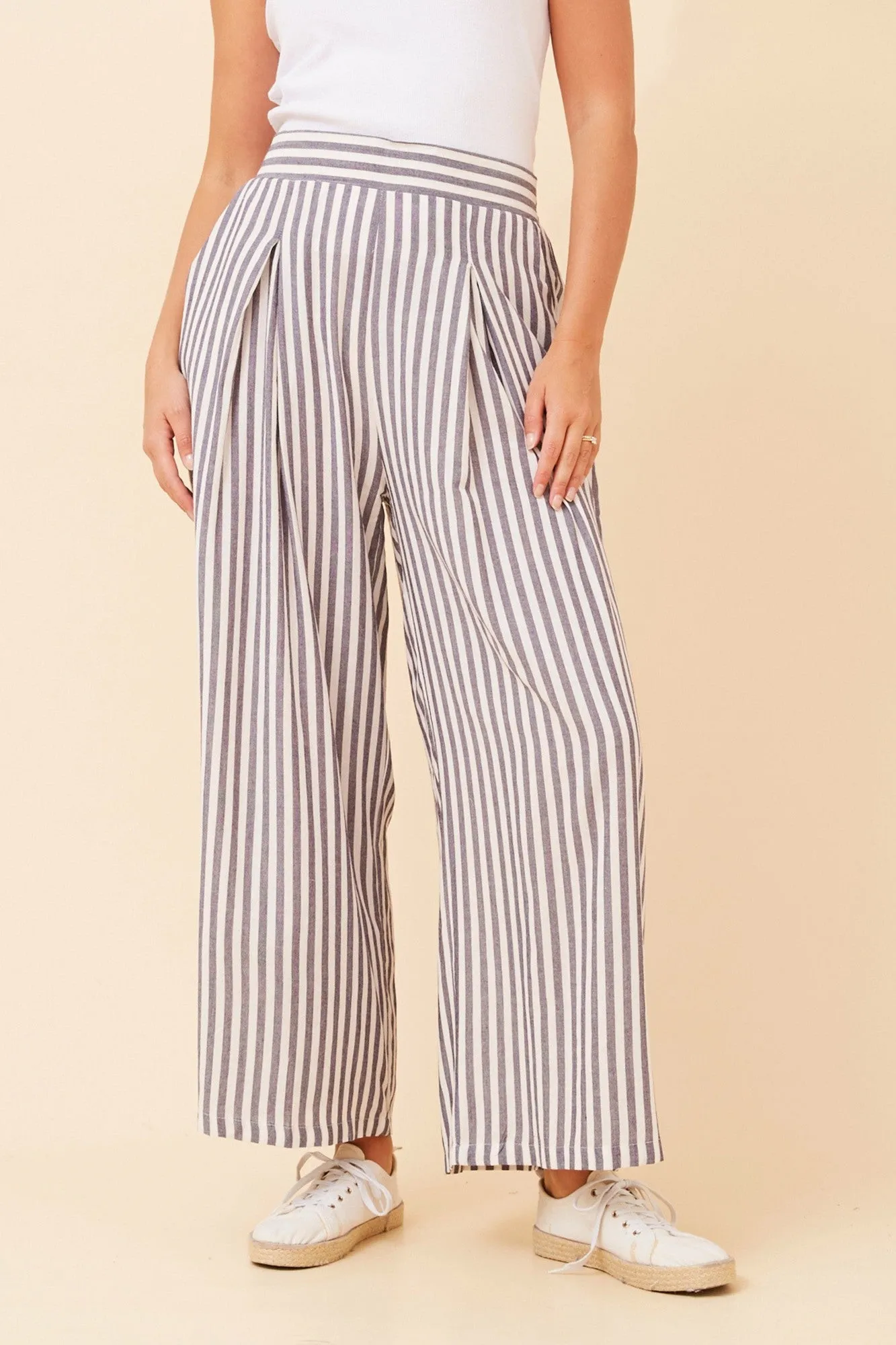 SITA STRIPE PRINT PANTS sold by Rockmans product image thumbnail 3