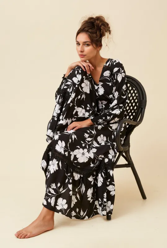 MARRAKECH FLORAL MAXI DRESS sold by Rockmans