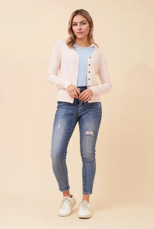 SHONTAY SOLID KNIT CARDIGAN sold by Rockmans