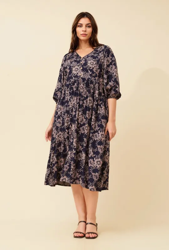 ORIELLA MIDI DRESS sold by Rockmans