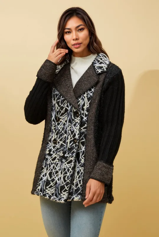 PATCHWORK JACKET sold by Rockmans