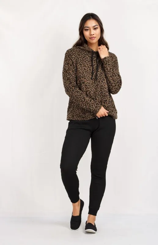 LEOPARD HOODIE sold by Rockmans