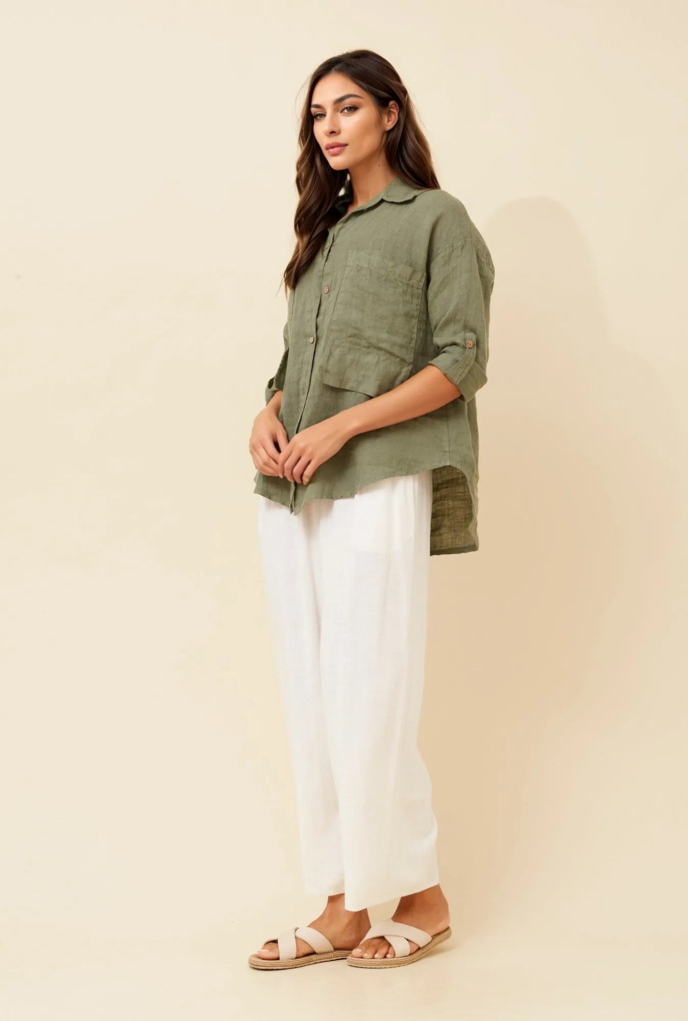 LINEN SHIRT sold by Rockmans product image thumbnail 5