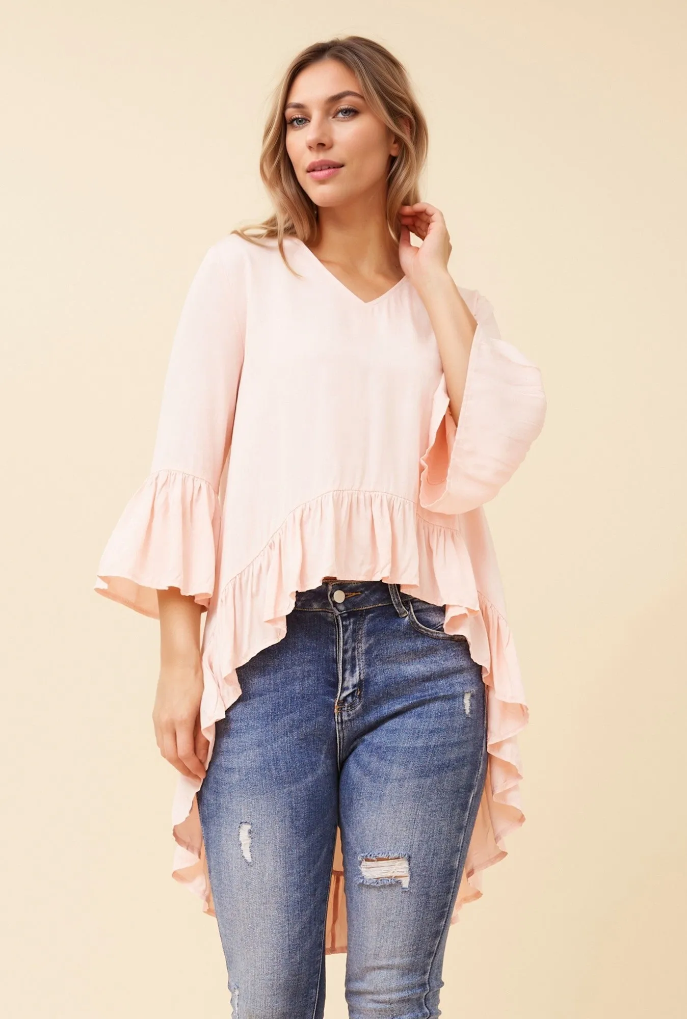 HI-LOW HEM TOP sold by Rockmans product image thumbnail 3