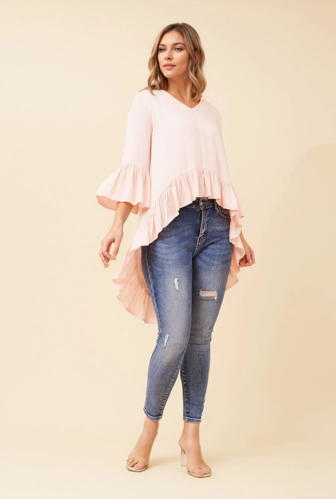 HI-LOW HEM TOP sold by Rockmans product image thumbnail 4