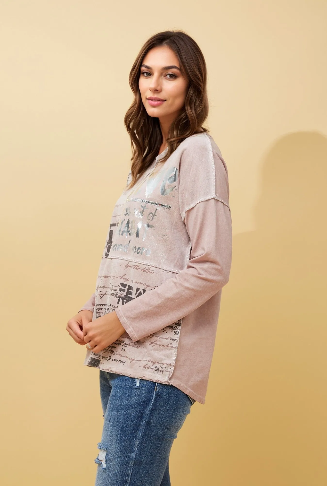 TIVOLI GRAPHIC PRINT TOP sold by Rockmans product image thumbnail 5