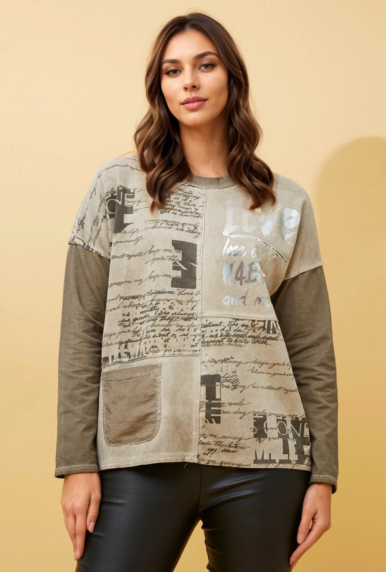 TIVOLI GRAPHIC PRINT TOP sold by Rockmans product image thumbnail 2
