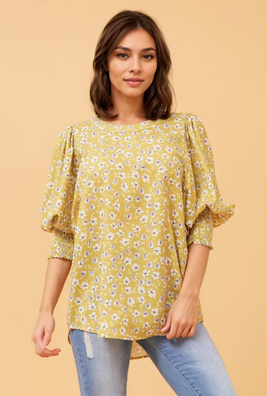 ELEGANT FLORAL BLOUSE sold by Rockmans