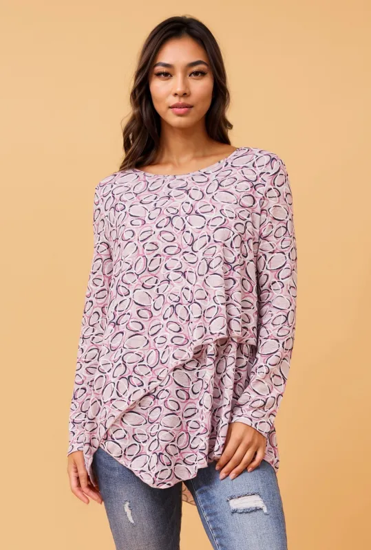 BOBBI DOUBLE LAYERED TOP sold by Rockmans