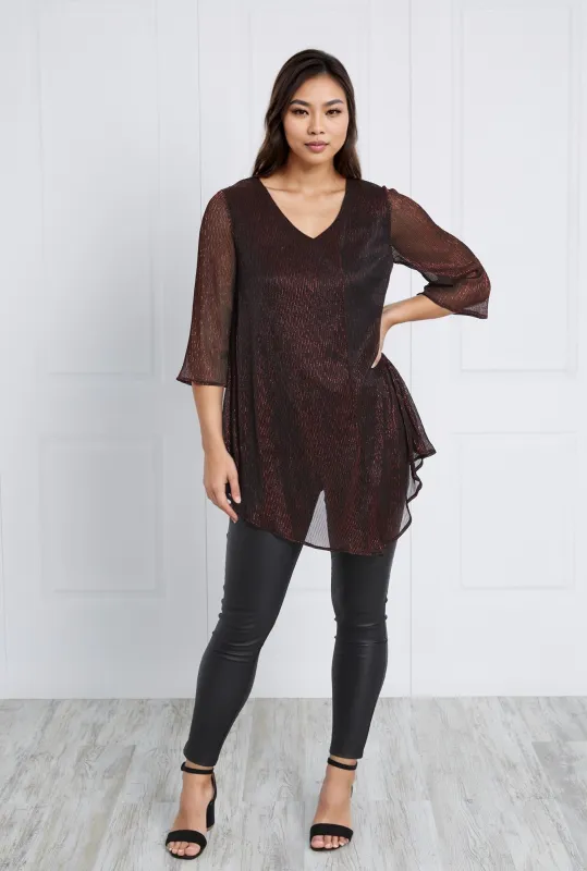 ASYMMETRICAL HEM TOP sold by Rockmans