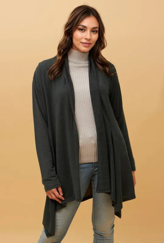 LOU WATERFALL CARDIGAN sold by Rockmans