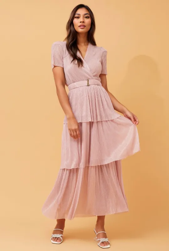 YOKO SHIMMER MAXI DRESS sold by Rockmans
