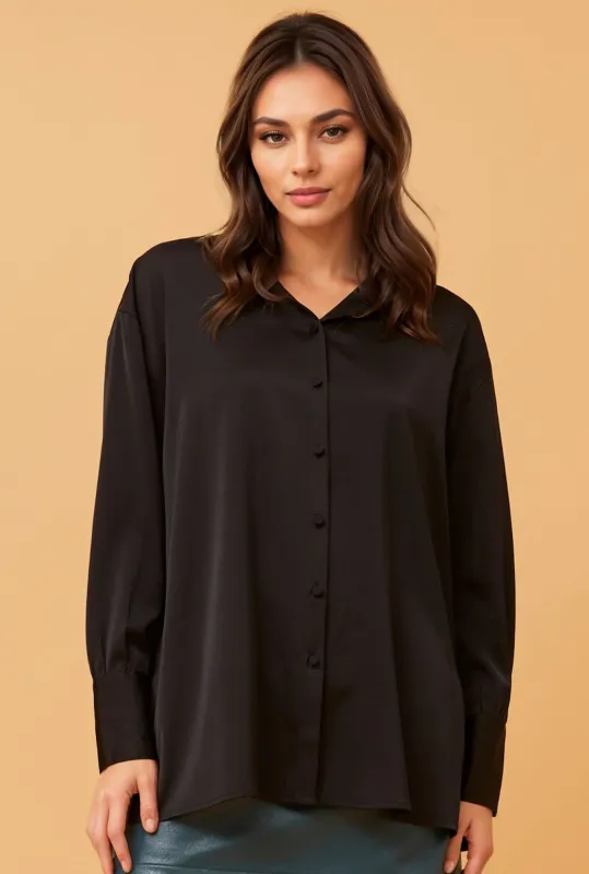 TONIKA SATIN SHIRT made by Rockmans
