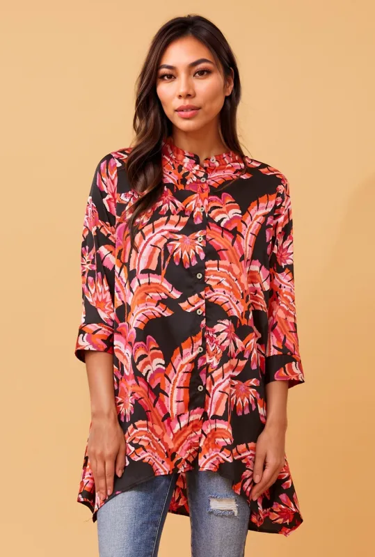 HATISHA TROPICAL PRINT SHIRT sold by Rockmans