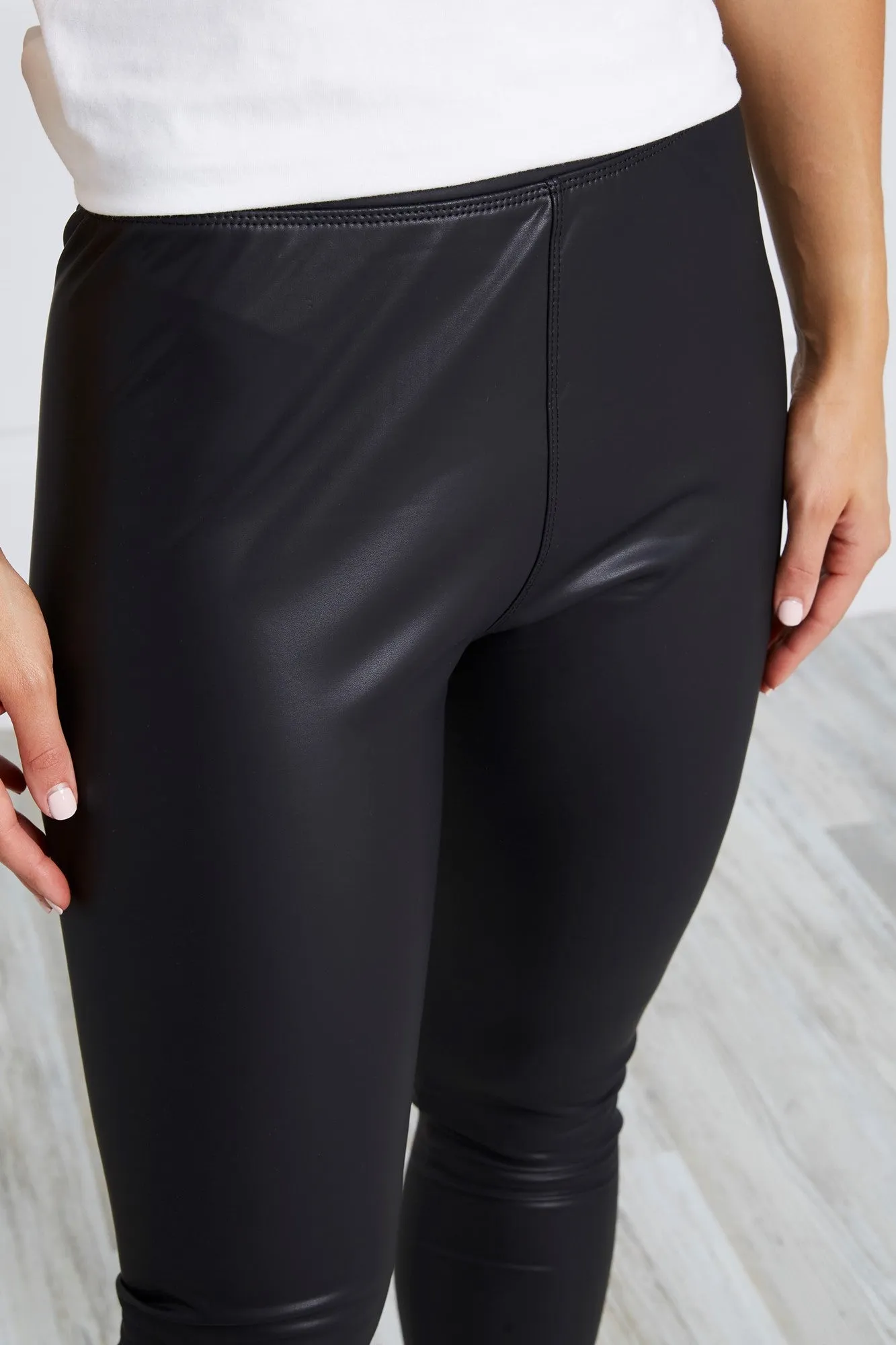 WET LOOK PANTS sold by Rockmans product image thumbnail 5