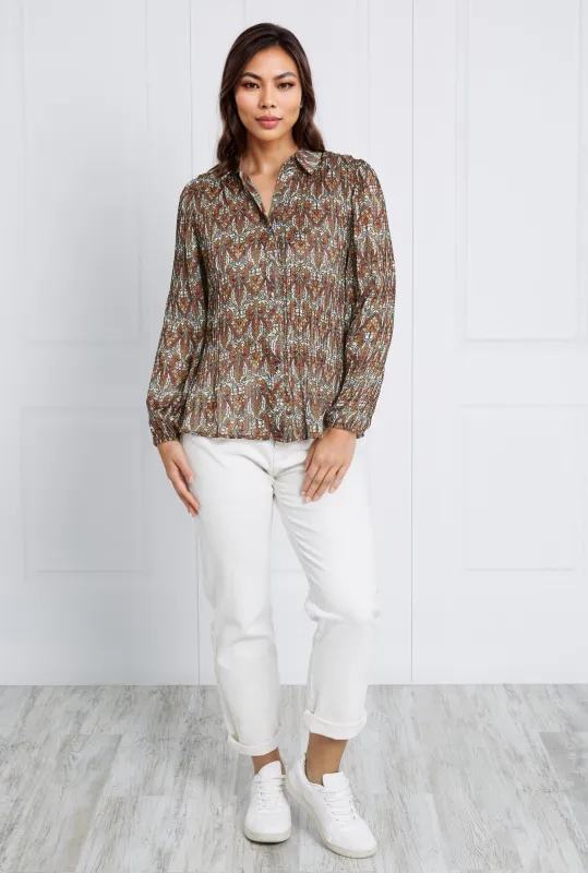 NOAH ABSTRACT PRINT SHIRT sold by Rockmans