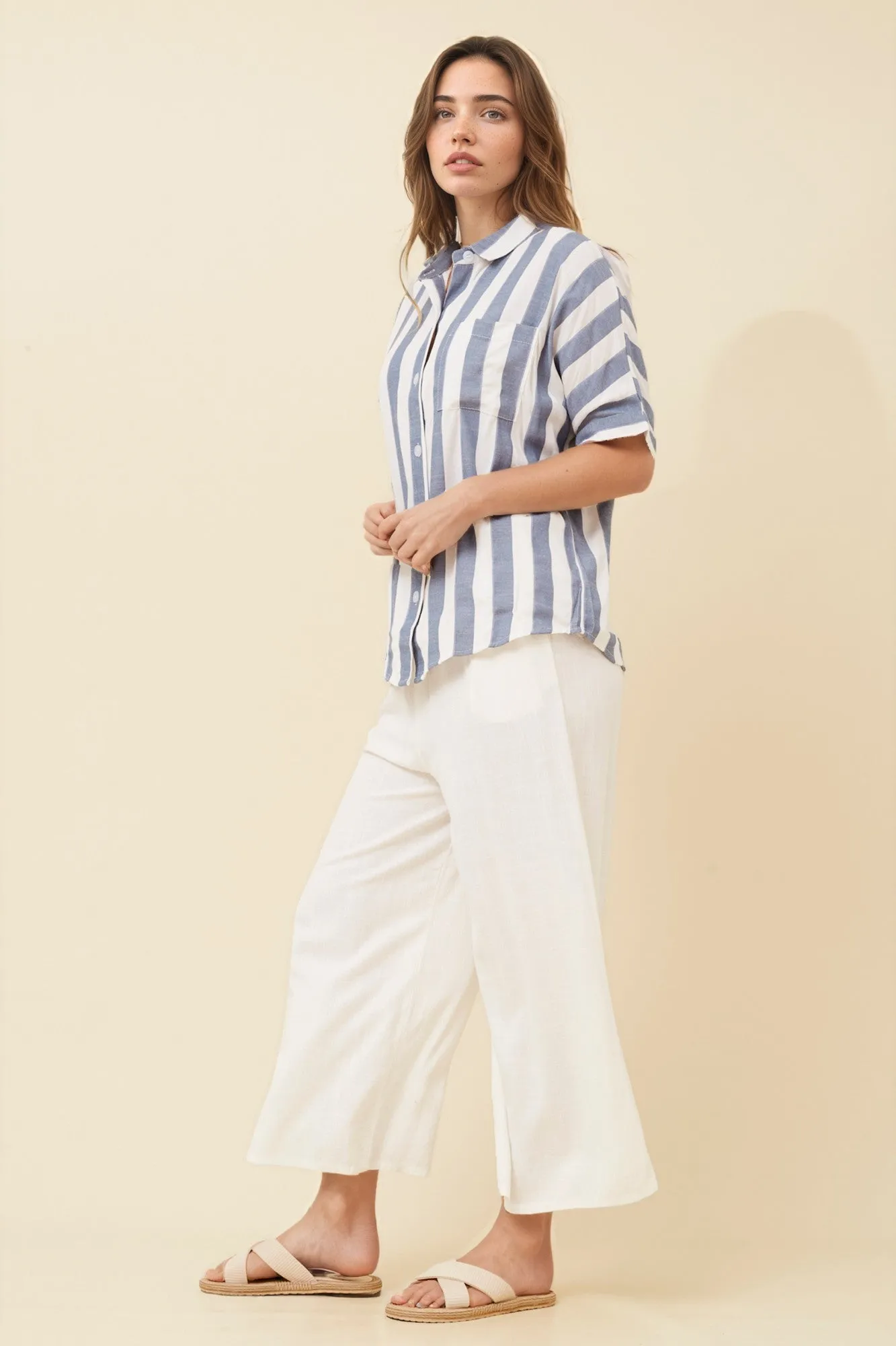 HADLEY STRIPE SHIRT sold by Rockmans product image thumbnail 5