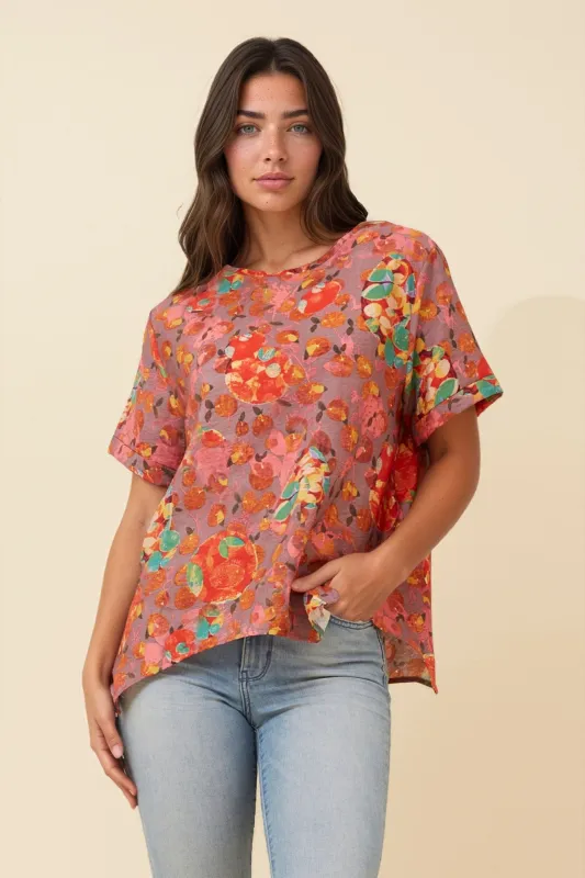 BRAELYN AYSEMMETRICAL HEM TOP sold by Rockmans