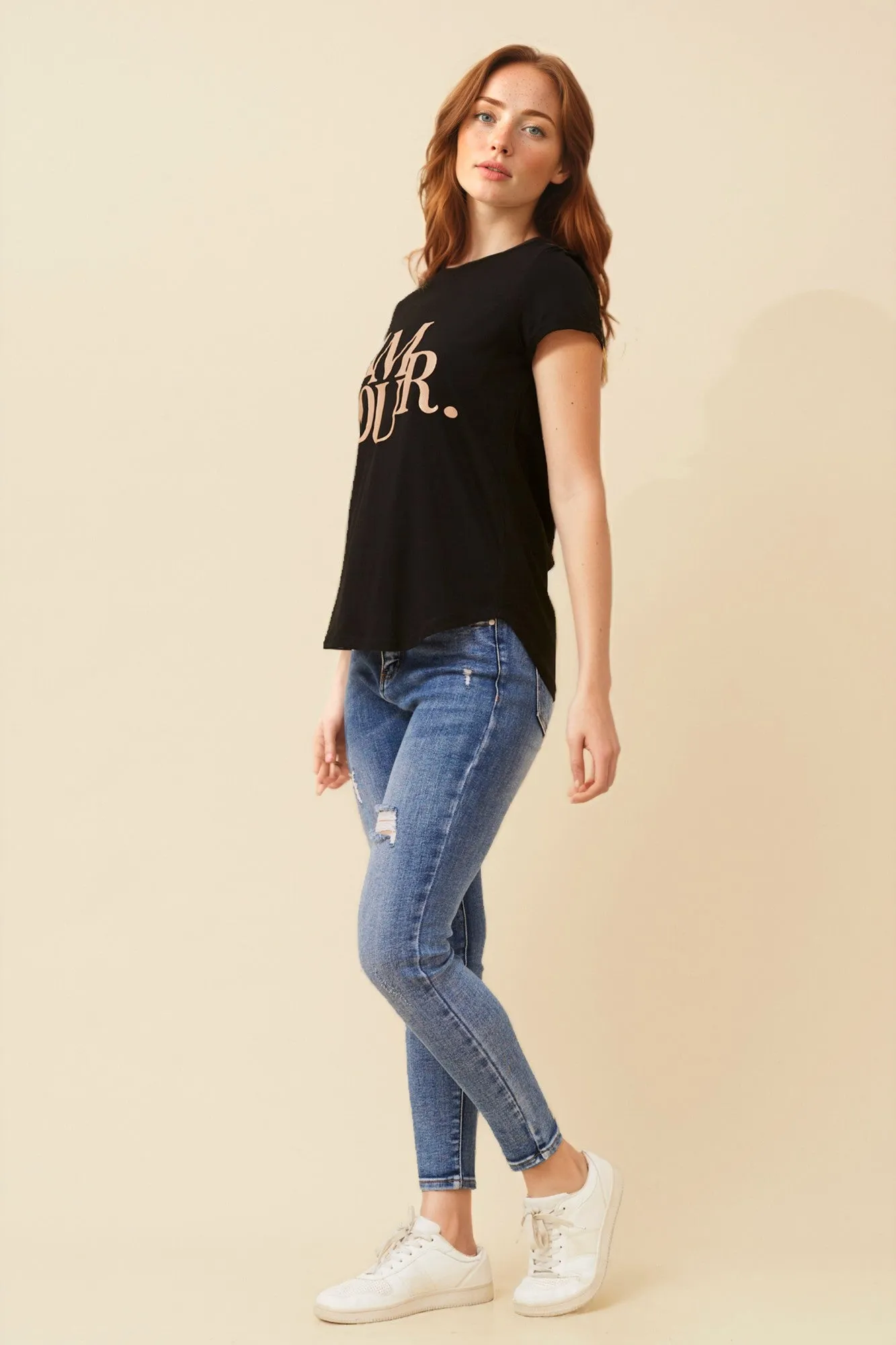 ASTRA SEQUIN GRAPHIC TEE sold by Rockmans product image thumbnail 5