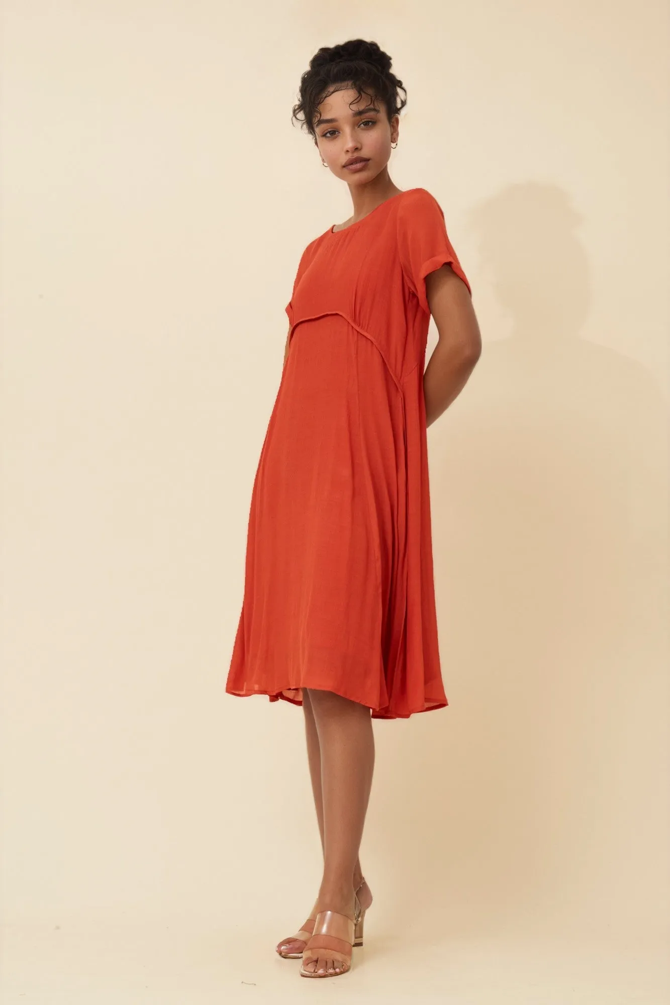 DREE SOLID MIDI DRESS sold by Rockmans product image thumbnail 5
