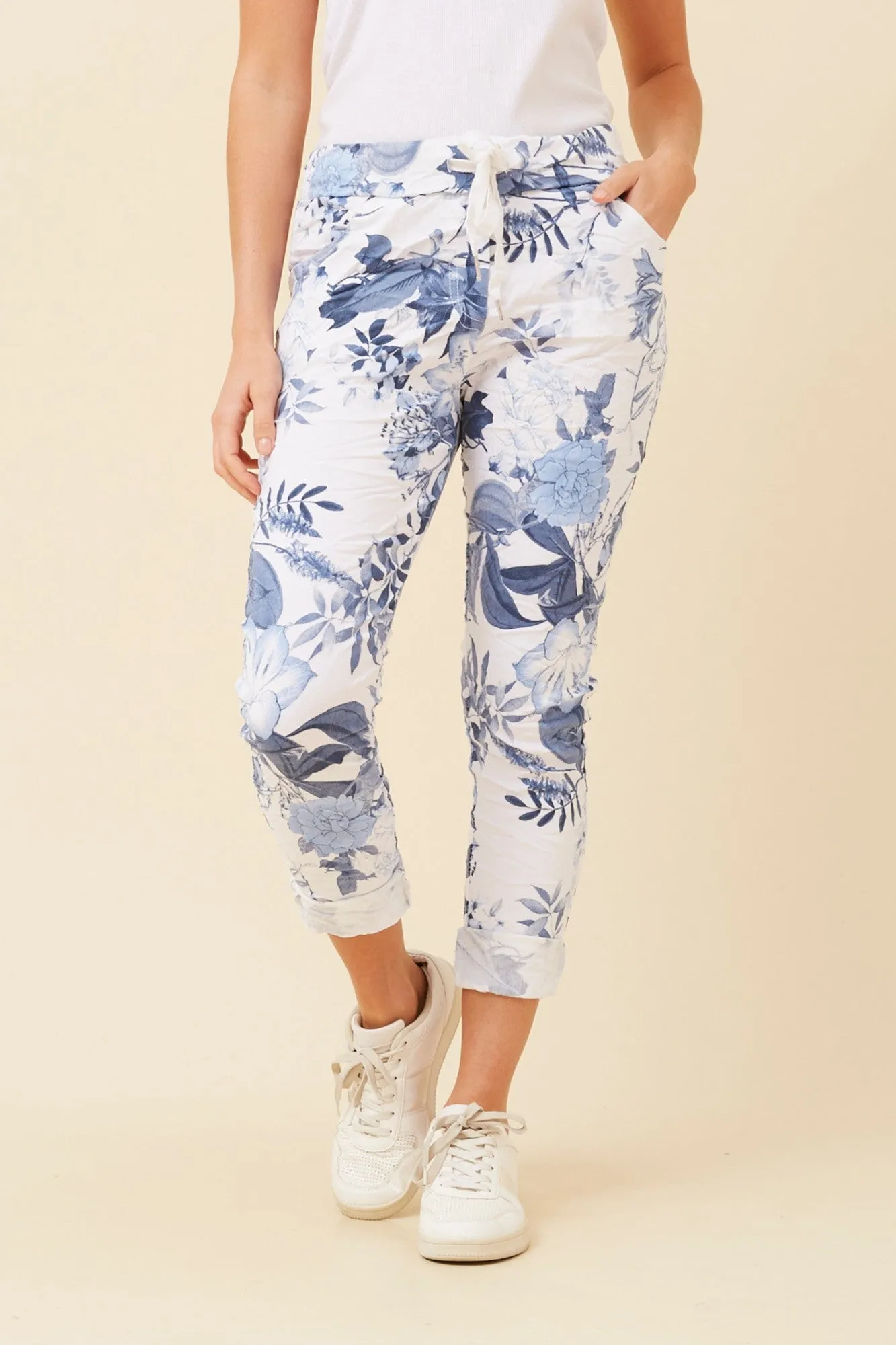 JANJA FLORAL JOGGER PANTS sold by Rockmans product image thumbnail 3