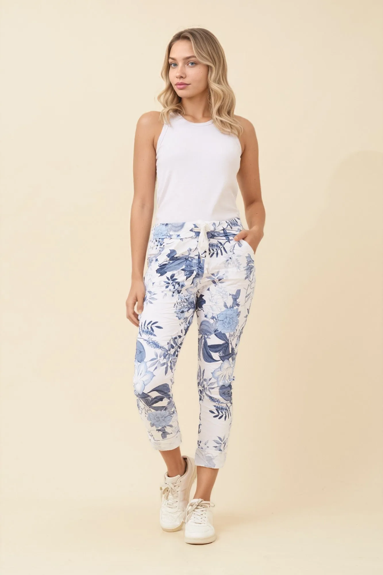 JANJA FLORAL JOGGER PANTS sold by Rockmans product image thumbnail 4