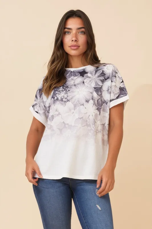 ANIANA FLORAL TOP sold by Rockmans