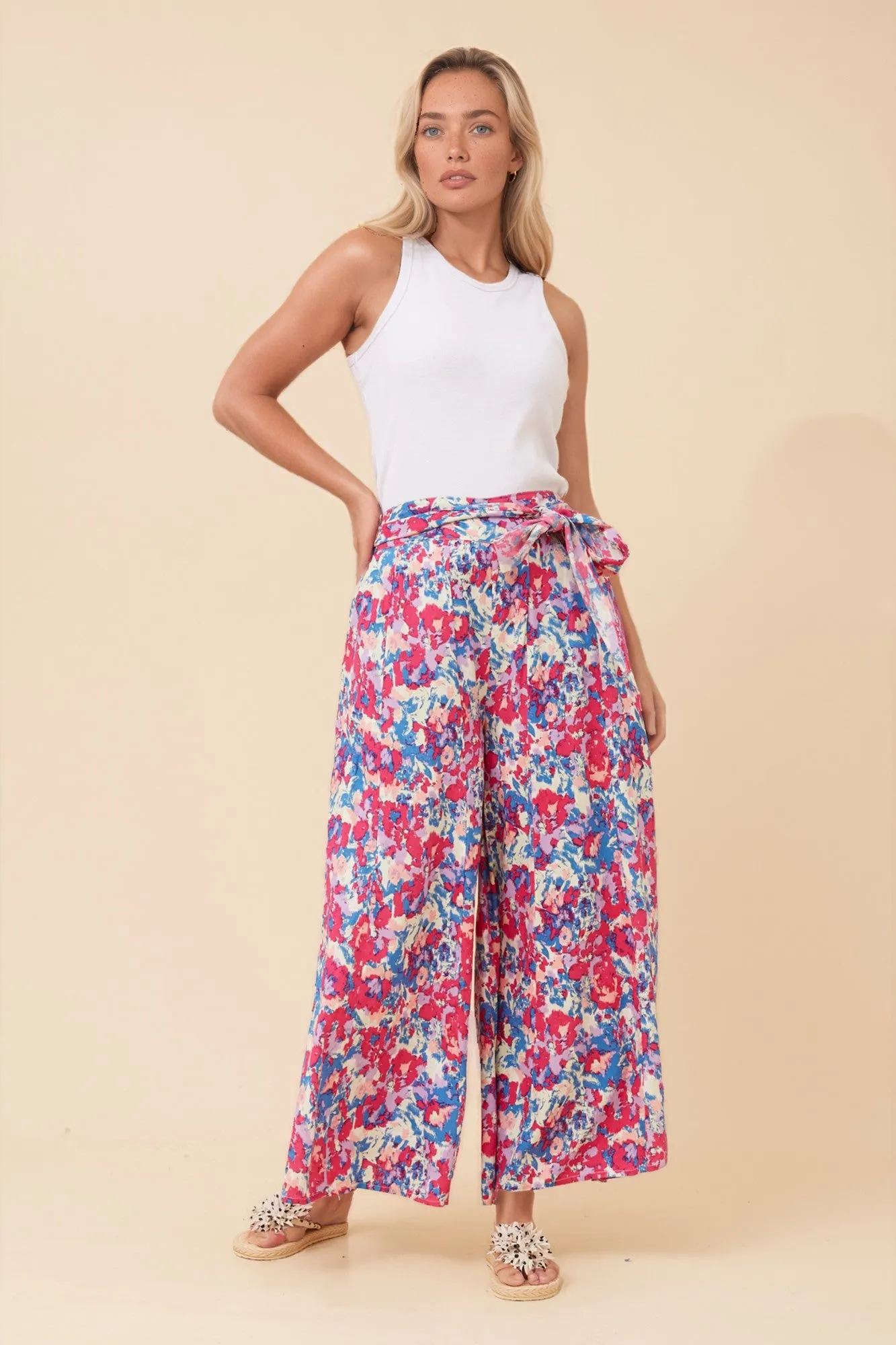 ANETTA ABSTRACT PRINT PANTS sold by Rockmans product image thumbnail 4