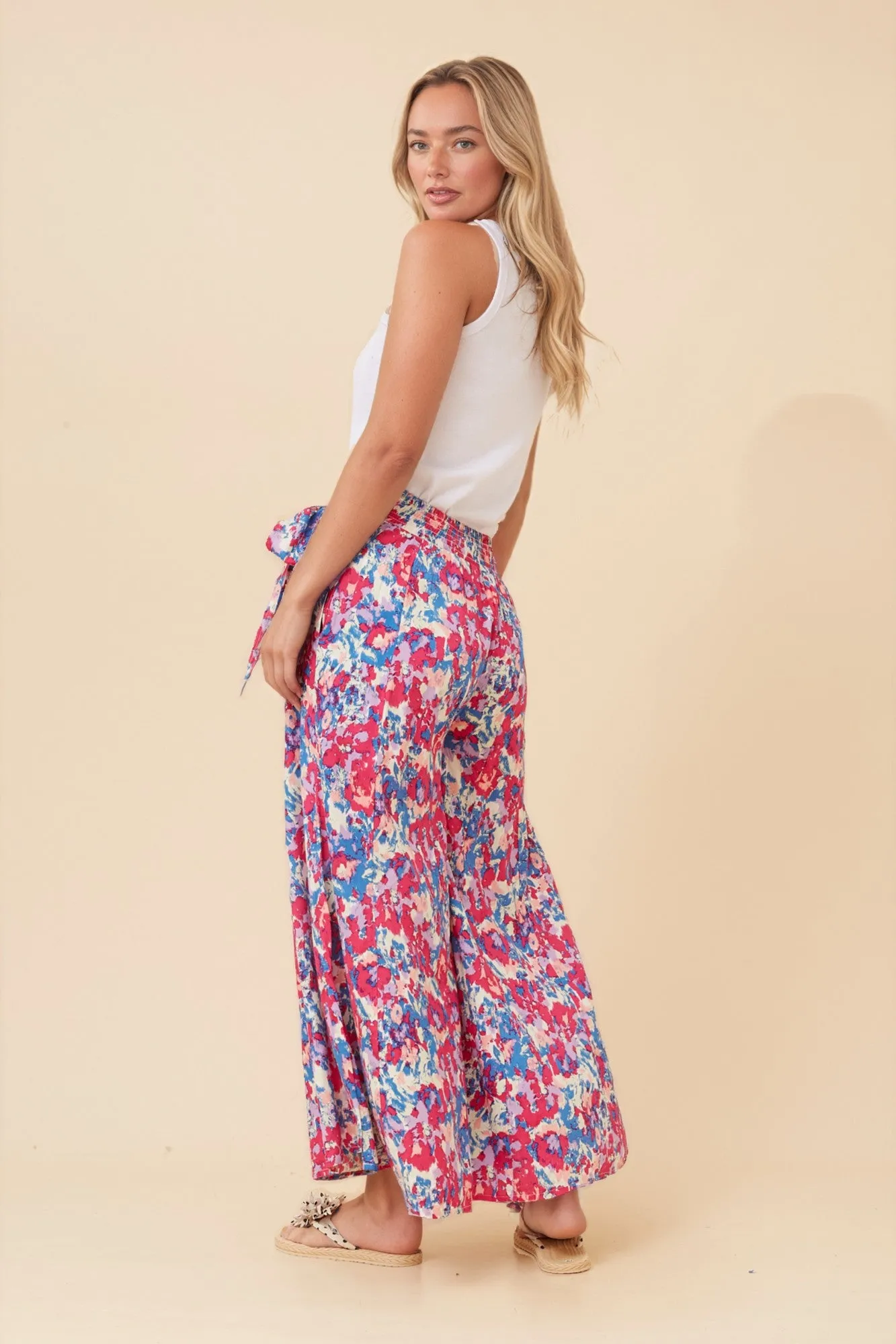 ANETTA ABSTRACT PRINT PANTS sold by Rockmans product image thumbnail 5